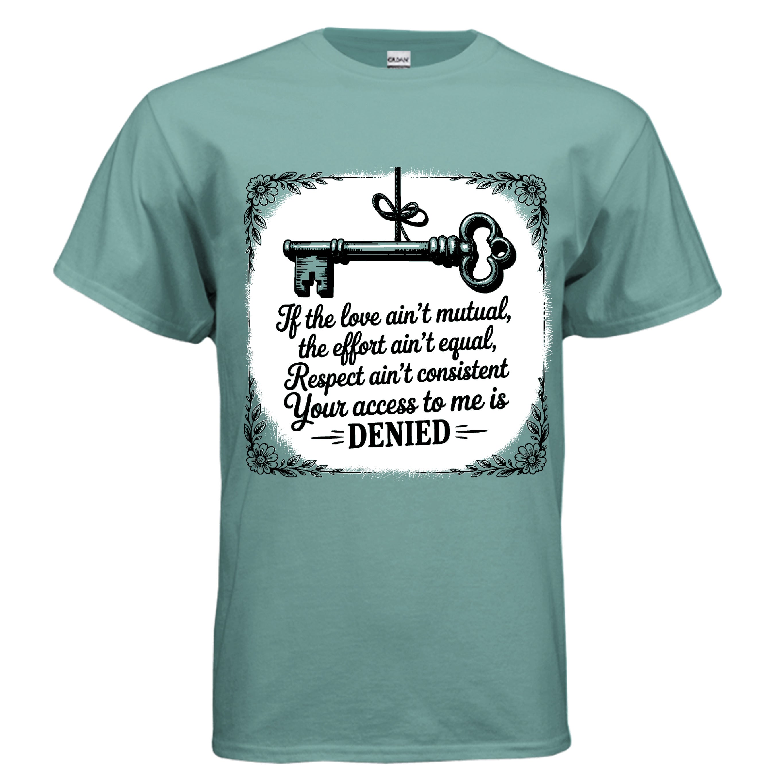 Access Denied Shirt | Bold Boundary Setting Statement Tee