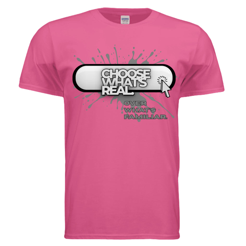 Choose What’s Real Over What’s Familiar Shirt | Healing & Growth Tee
